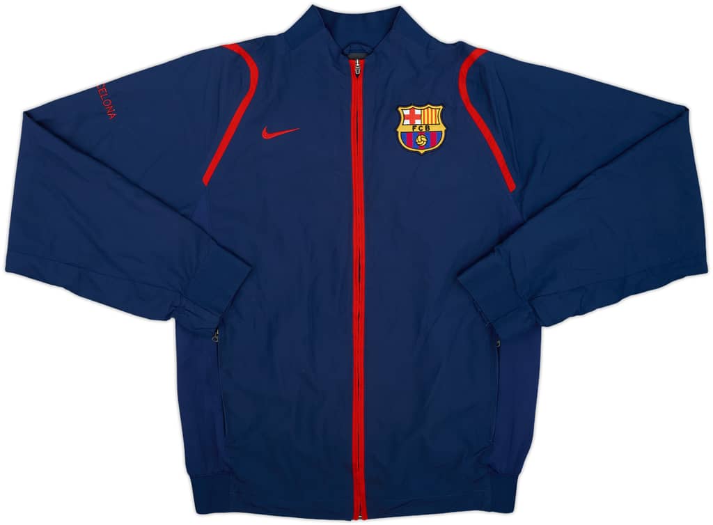2006-07 Barcelona Nike Track Jacket - 8/10 - (M)