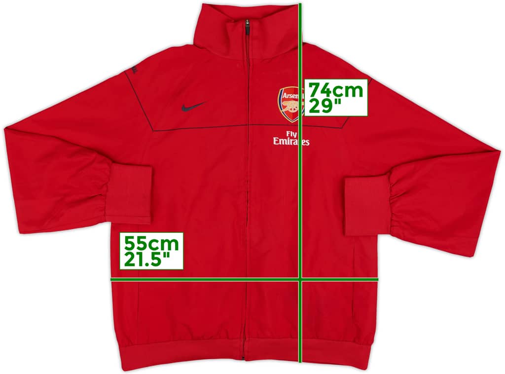 2008-09 Arsenal Nike Track Jacket - 10/10 - (M)