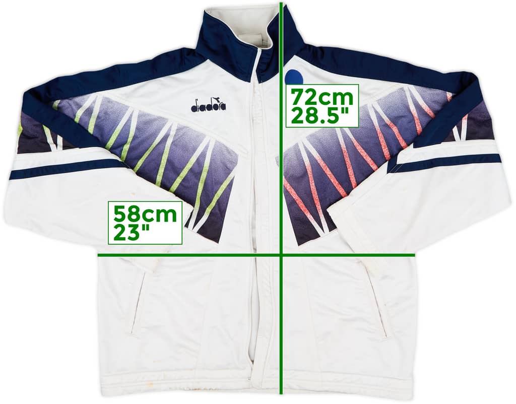 1994 Italy Diadora Track Jacket - 4/10 - (M)