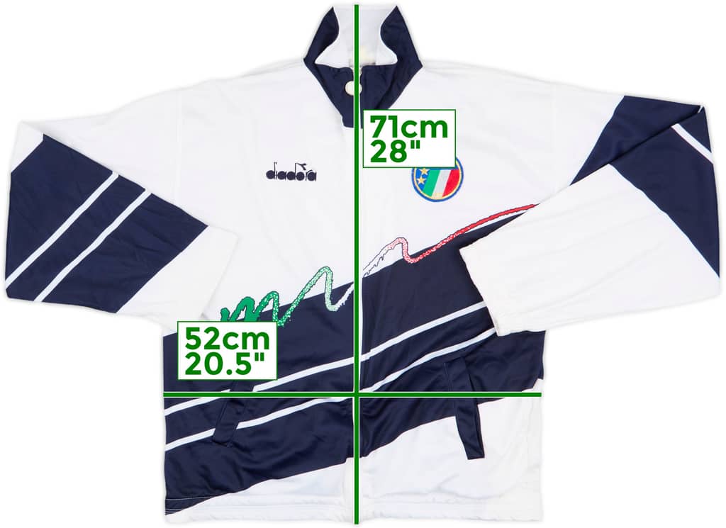 1990 Italy Diadora Track Jacket - 8/10 - (S)