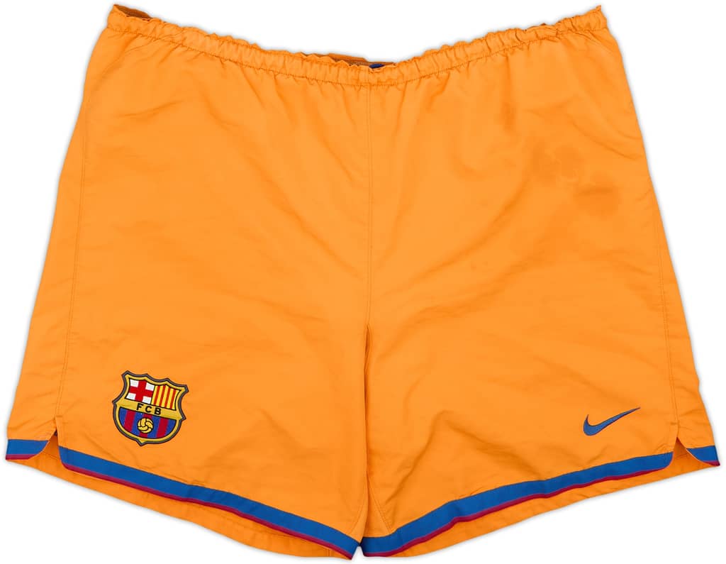 2006-07 Barcelona Away Shorts - 7/10 - (XL)