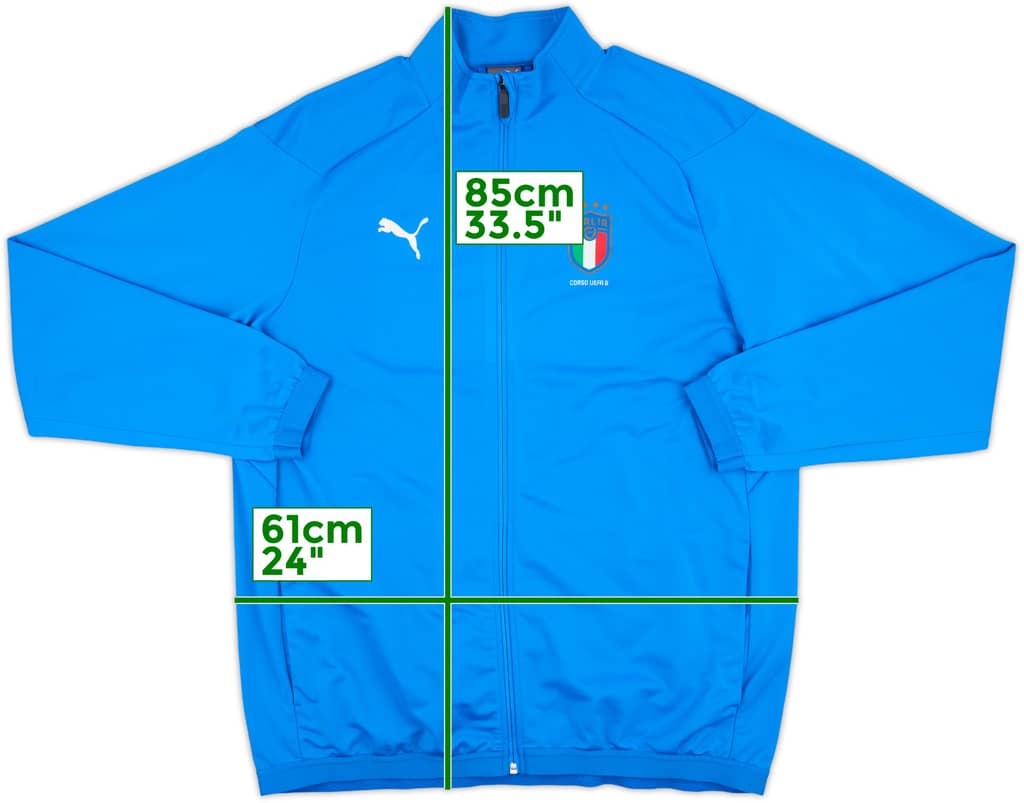 2018-19 Italy Puma Track Jacket - 8/10 - (XXL)