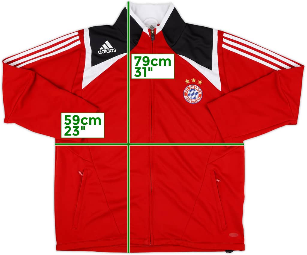 2007-08 Bayern Munich adidas Track Jacket - 9/10 - (L)