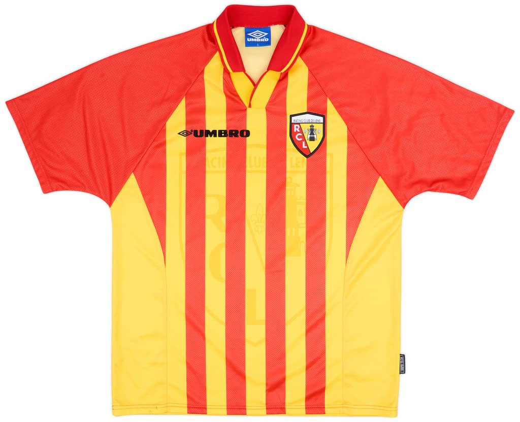 1999-00 Lens Home Shirt - 8/10 - (L)