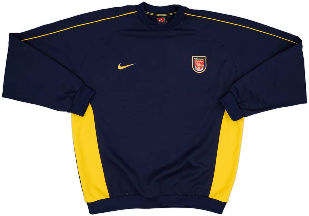 1999-00 Arsenal Nike Sweat Top - 9/10 - (L)
