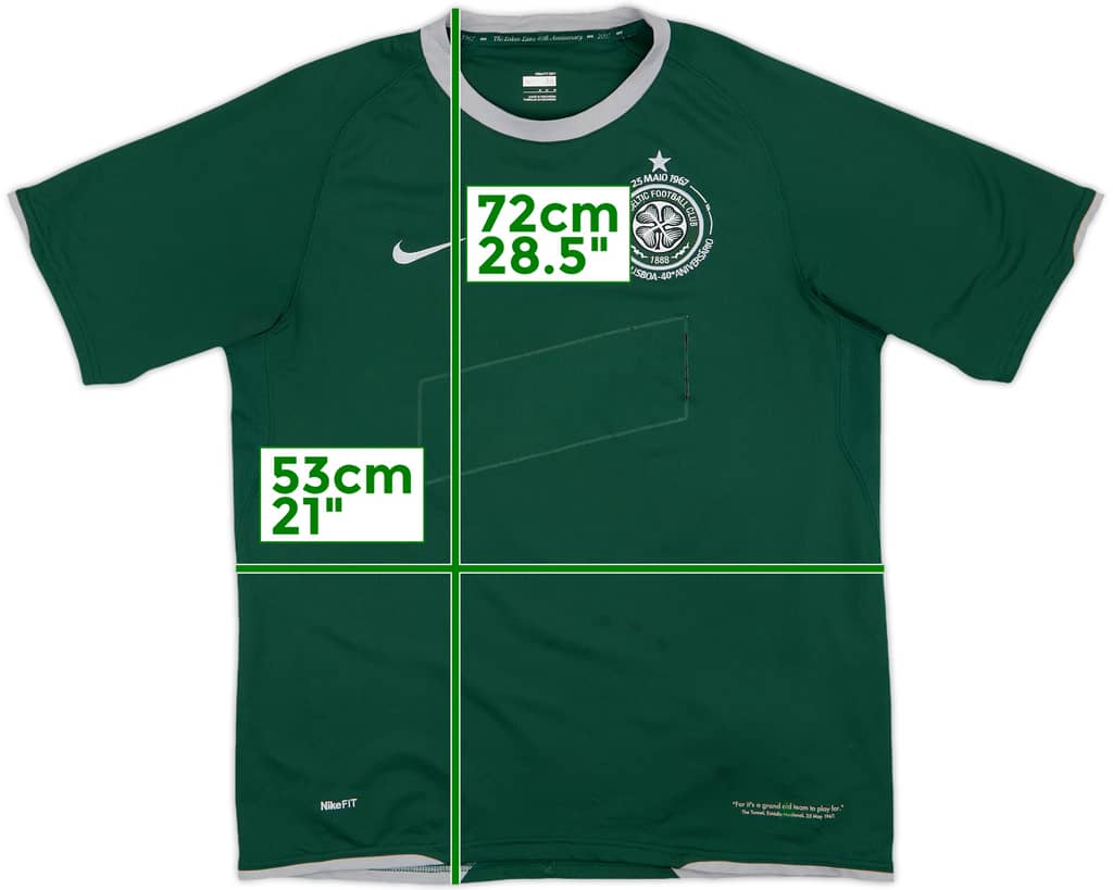2007-08 Celtic Away Shirt - 4/10 - (M)