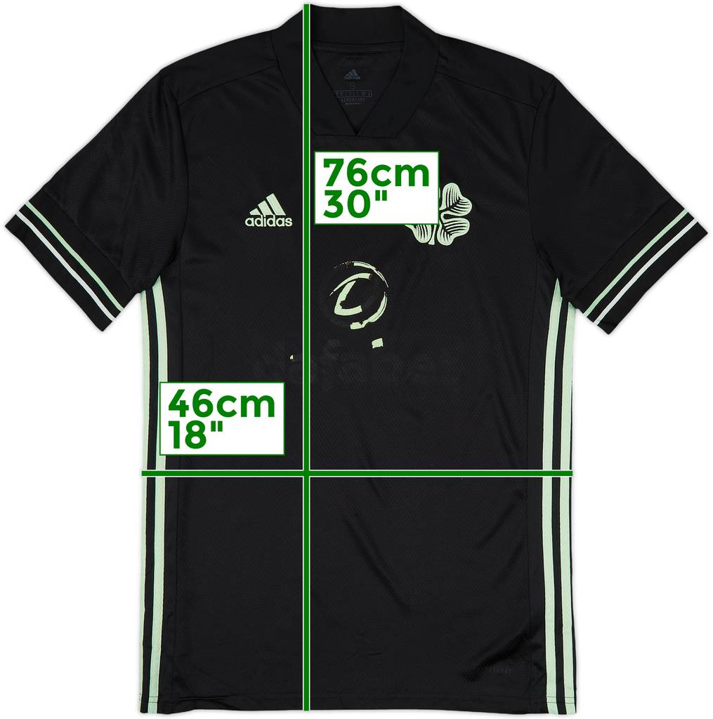 2020-21 Celtic Third Shirt - 4/10 - (M)