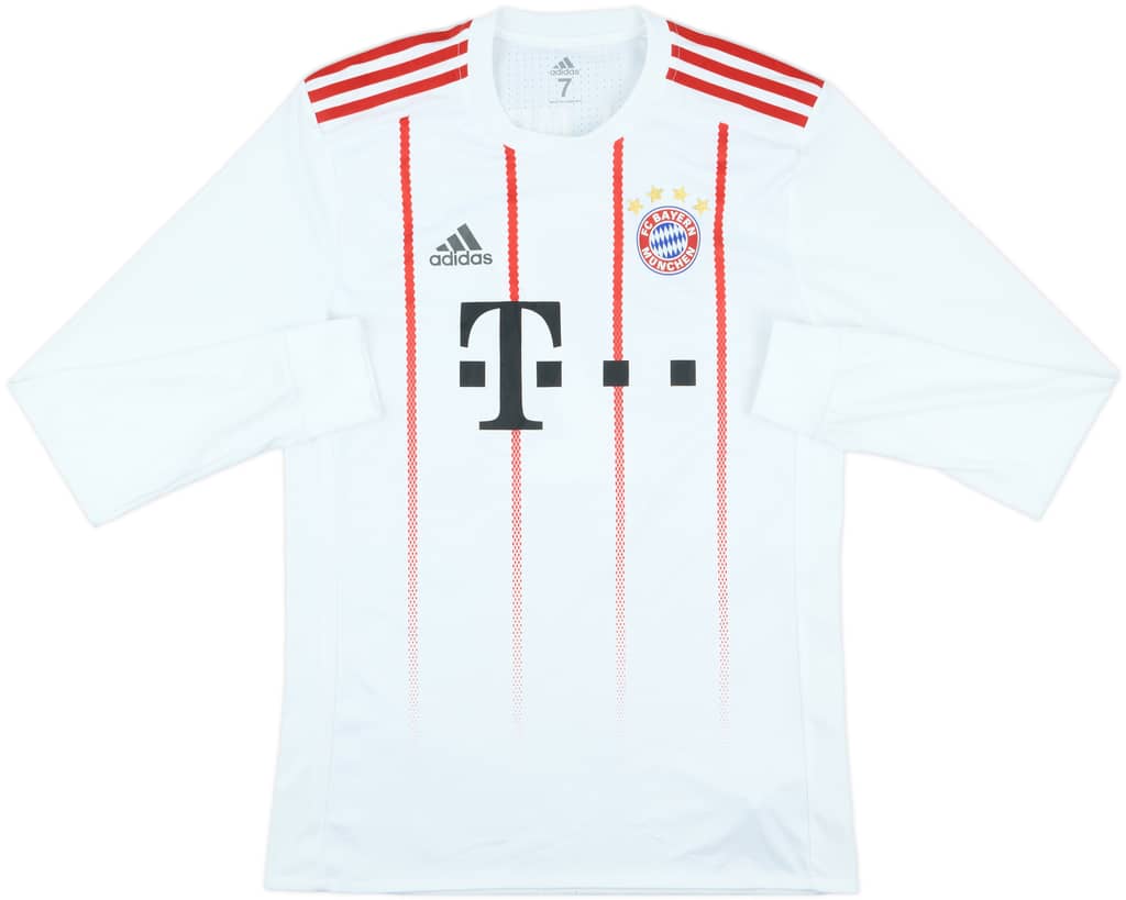 2017-18 Bayern Munich Match Issue European Third L/S Shirt #2