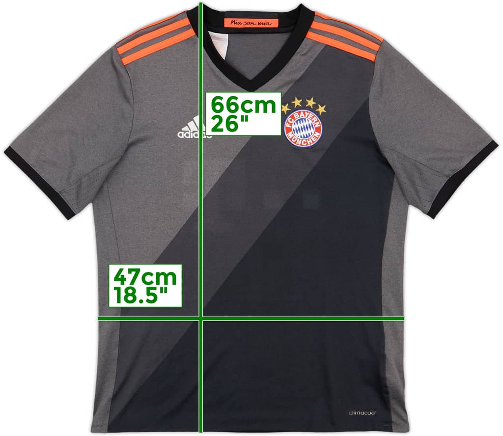 2016-17 Bayern Munich Away Shirt - 4/10 - (XL.Boys)