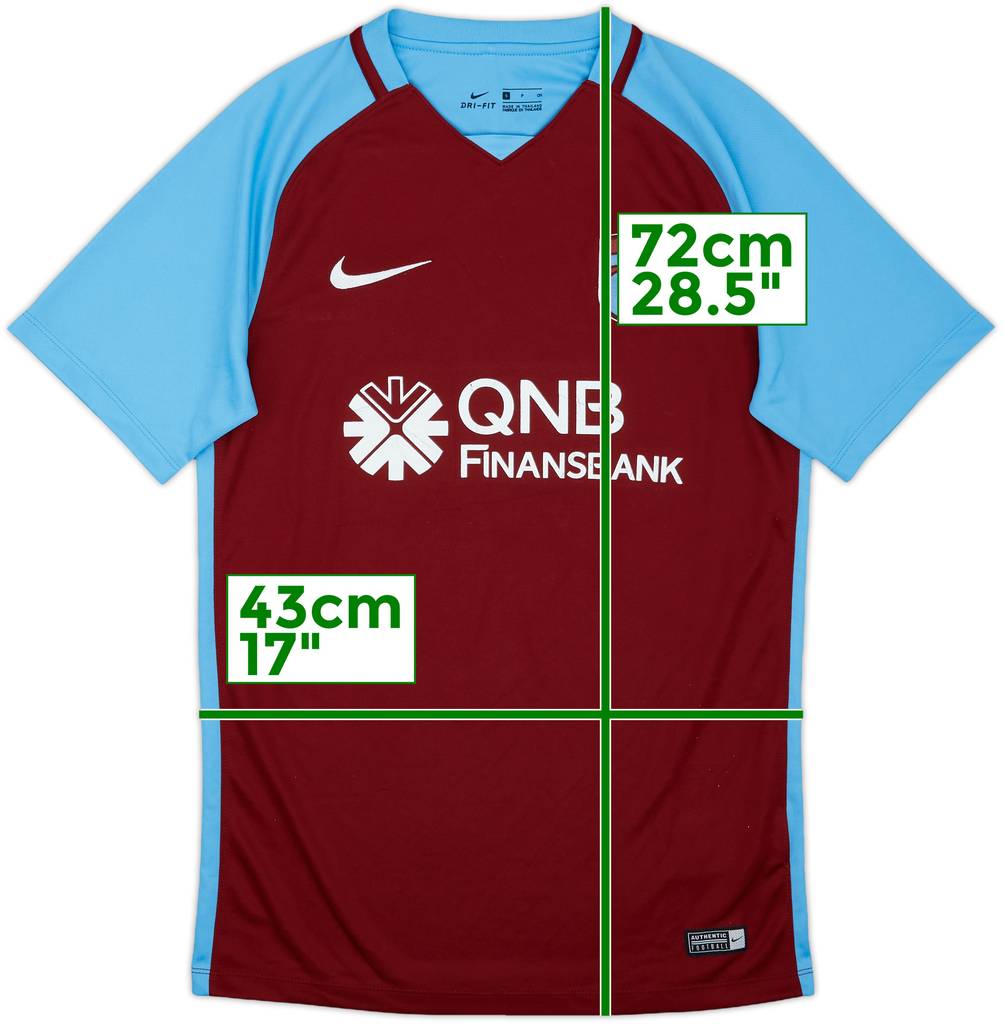 2017-18 Trabzonspor Third Shirt - 7/10 - (S)