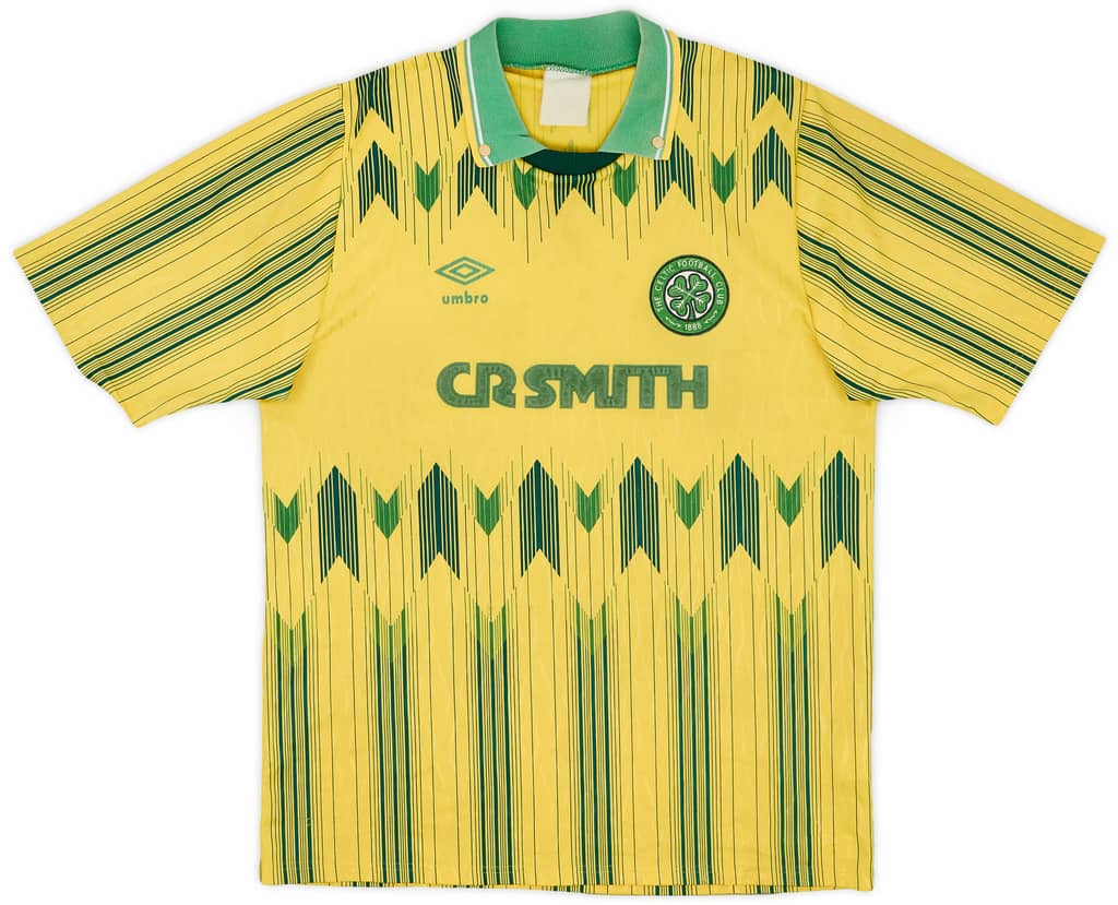 1989-91 Celtic Away Shirt - 7/10 - (M)