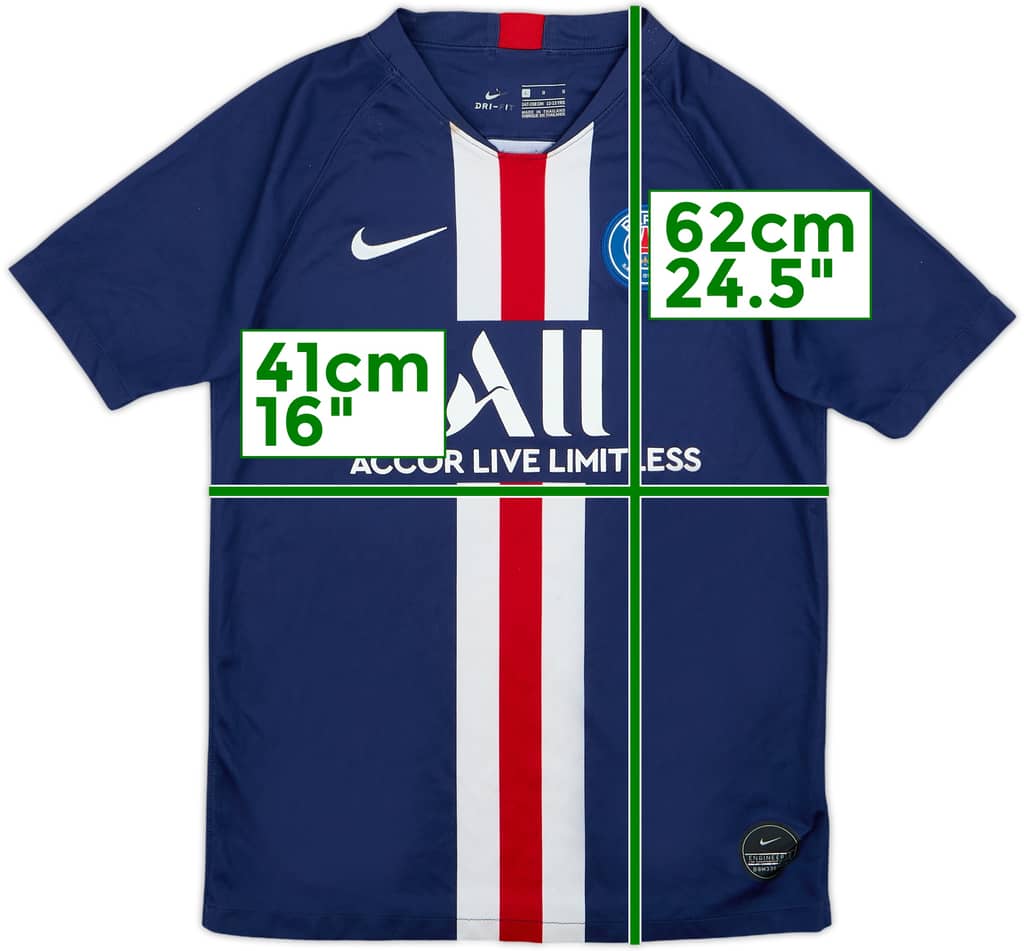 2019-20 Paris Saint-Germain Home Shirt - 6/10 - (12-13 Years)