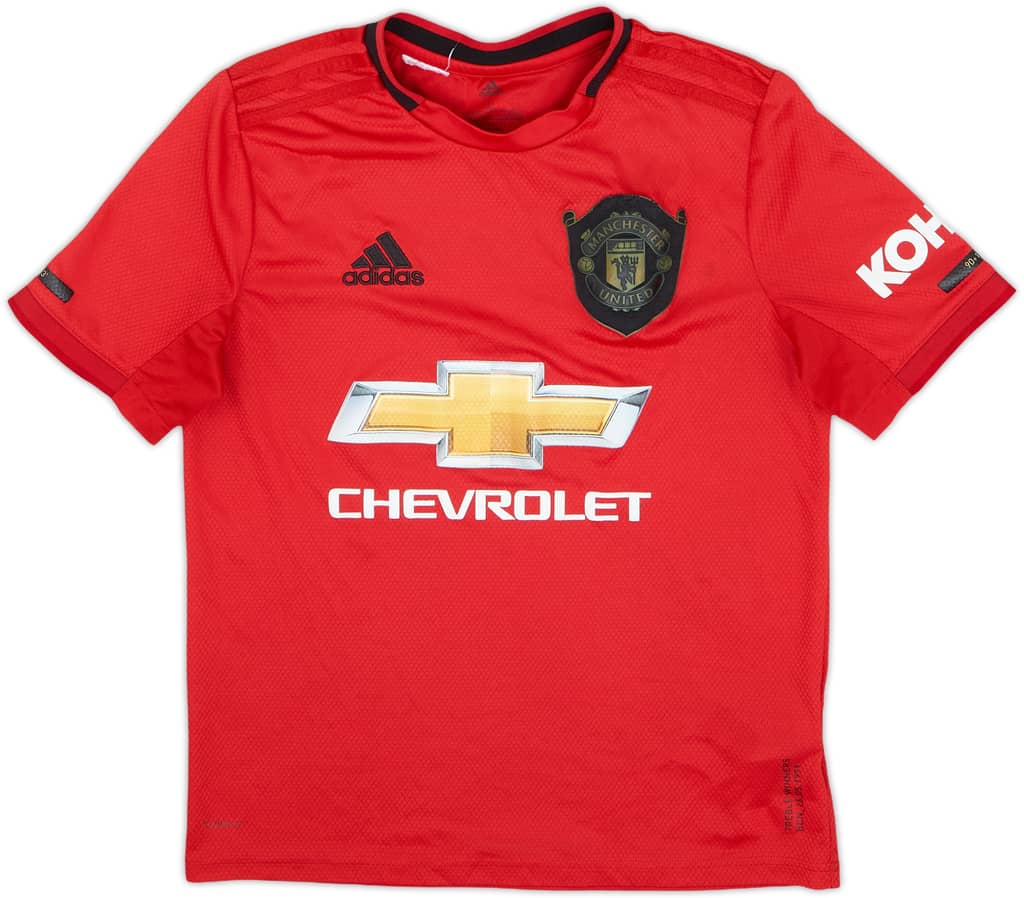 2019-20 Manchester United Home Shirt - 4/10 - (13-14 Years)