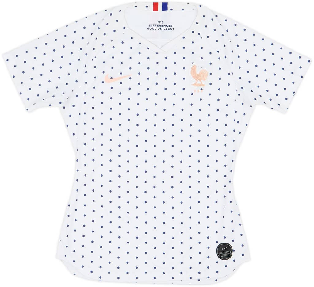 2019-20 France Women's Away Shirt - 8/10 - (Women's S)