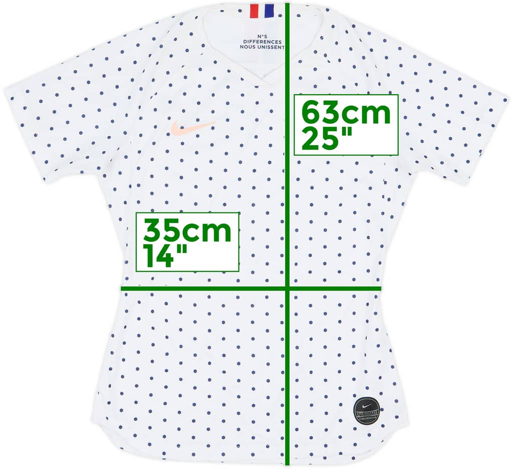 2019-20 France Women's Away Shirt - 8/10 - (Women's S)