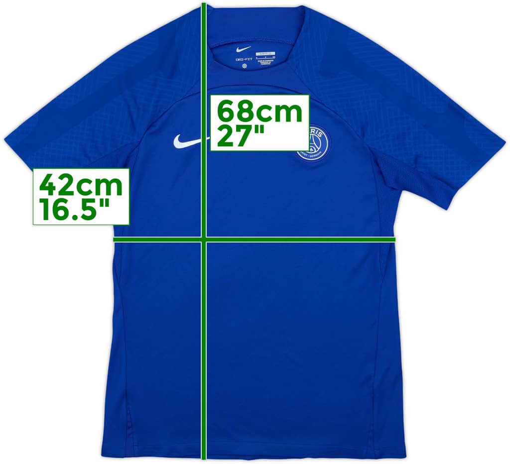 2022-23 Paris Saint-Germain Nike Training Shirt - 8/10 - (S)