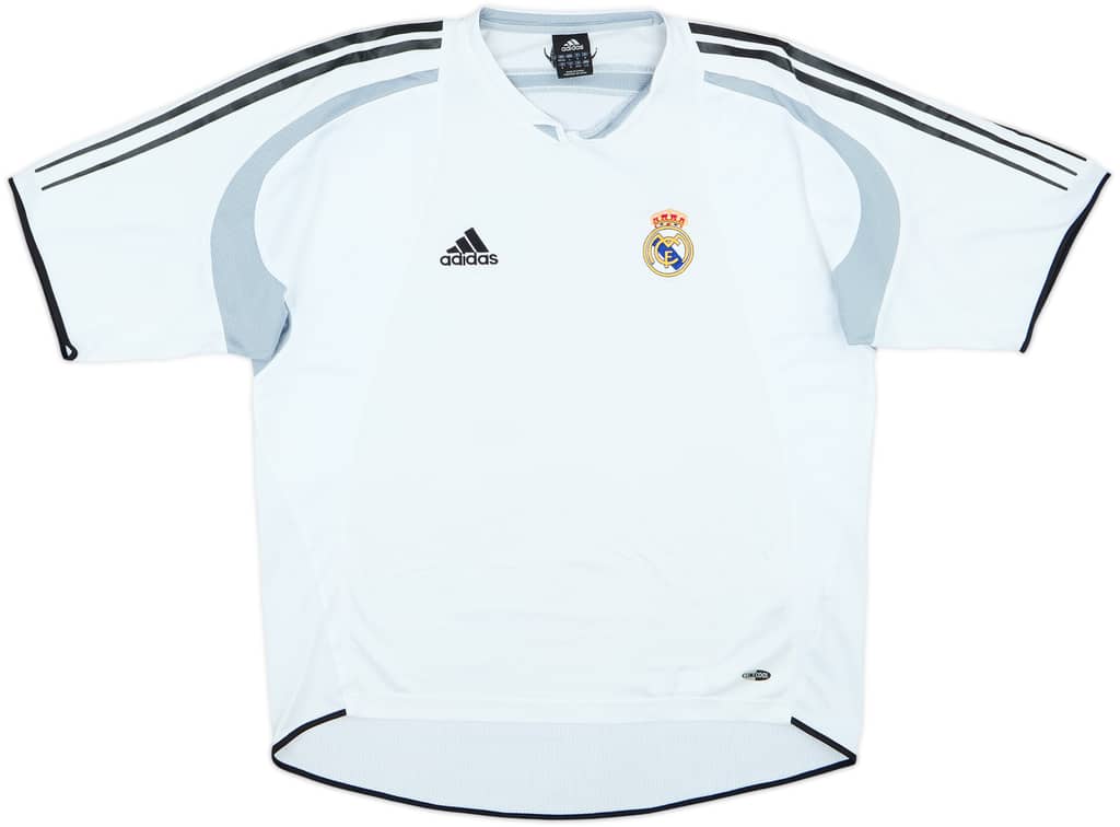 2004-05 Real Madrid adidas Training Shirt - 8/10 - (L/XL)