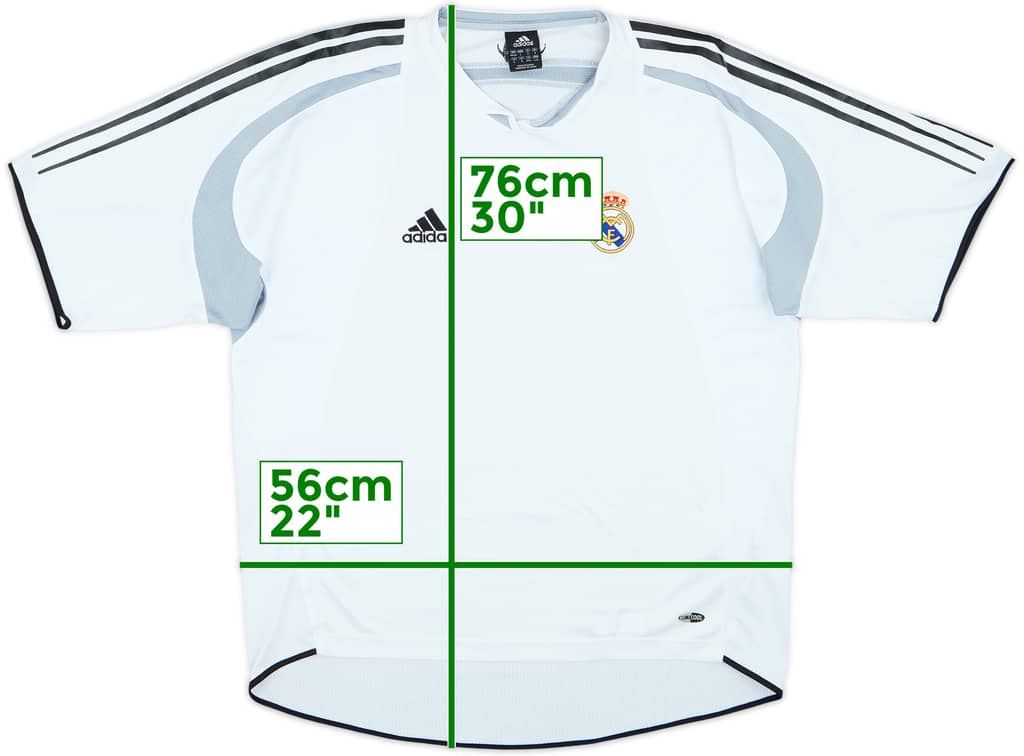 2004-05 Real Madrid adidas Training Shirt - 8/10 - (L/XL)