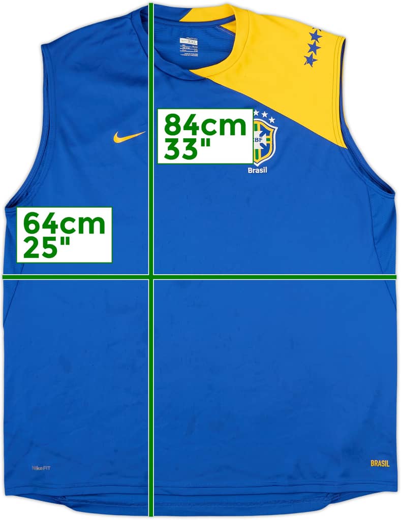 2008-09 Brazil Nike Training Vest - 6/10 - (XXL)