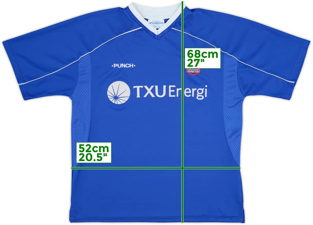 2001-02 Ipswich Home Shirt - 8/10 - (M)