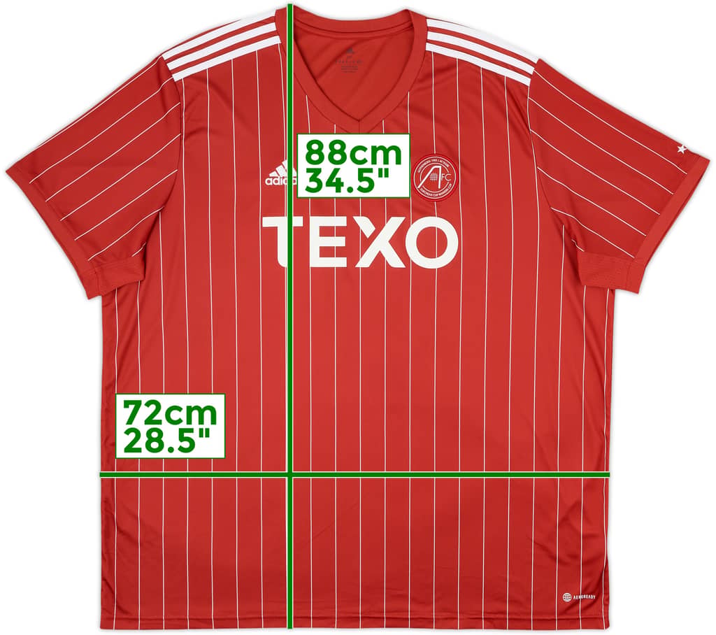 2022-23 Aberdeen Home Shirt - 8/10 - (3XL)