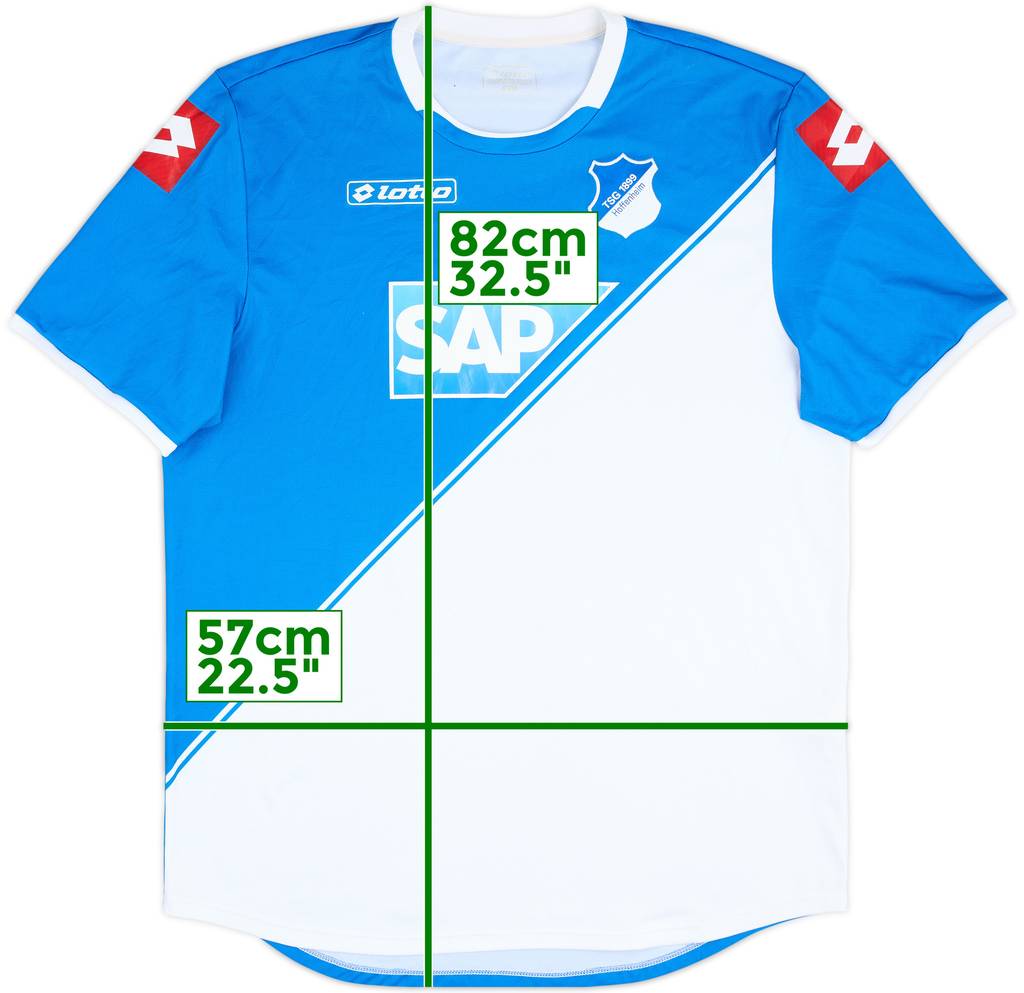 2014-15 Hoffenheim Home Shirt - 7/10 - (XXL)