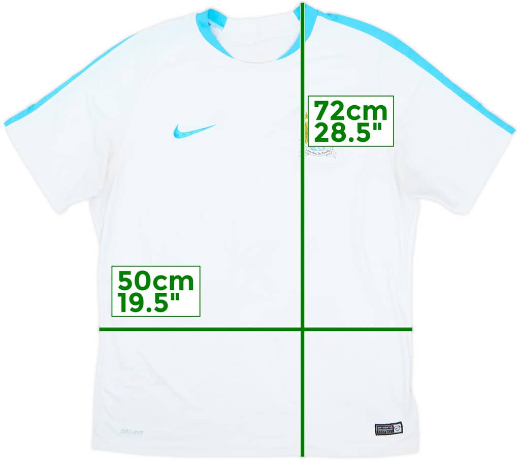 2016-17 Manchester City Nike Training Shirt - 6/10 - (XL)