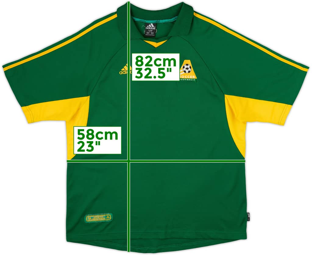 2001-02 Australia Home Shirt - 9/10 - (L)