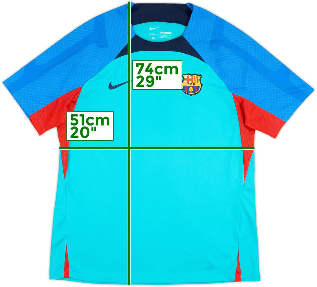 2022-23 Barcelona Nike Camiseta de Entrenamiento - 8/10 - (L)