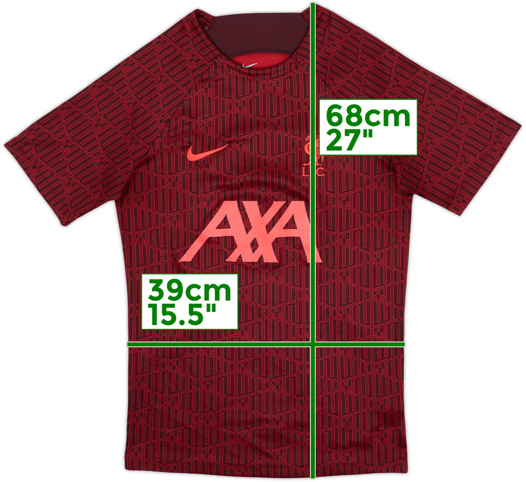 2022-23 Liverpool Nike Training Shirt - 10/10 - (XS)