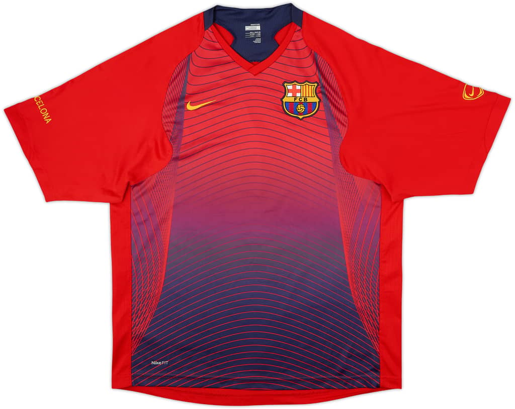 2007-08 Barcelona Nike Training Shirt - 10/10 - (M)