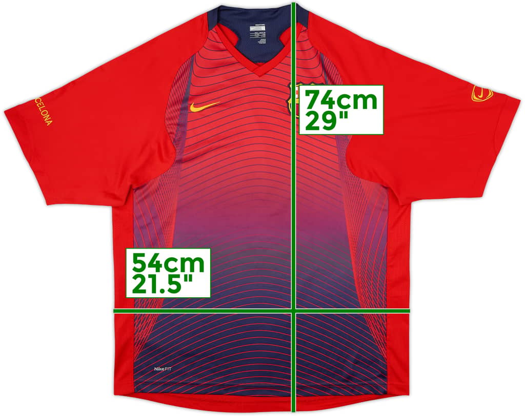 2007-08 Barcelona Nike Training Shirt - 10/10 - (M)