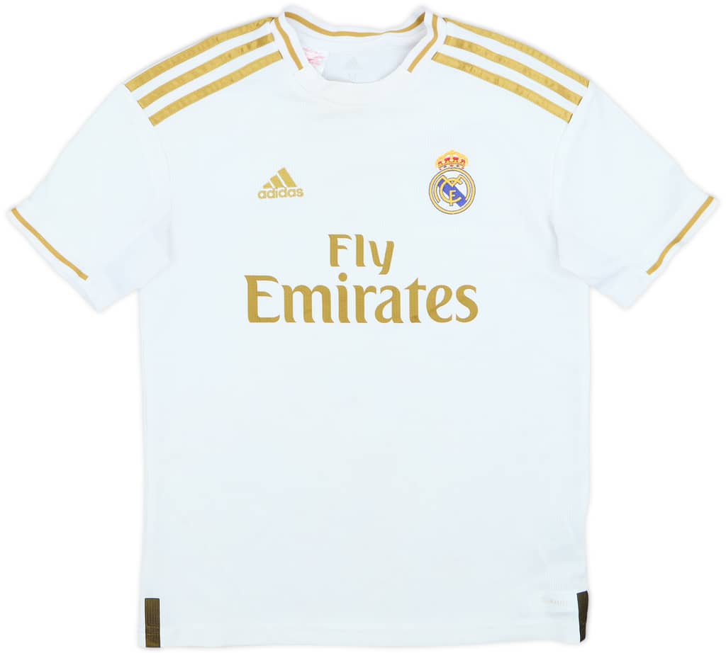 2019-20 Real Madrid Home Shirt - 8/10 - (11-12 Years)