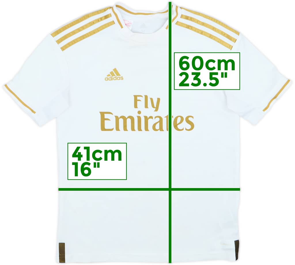 2019-20 Real Madrid Home Shirt - 8/10 - (11-12 Years)