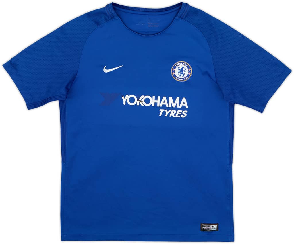2017-18 Chelsea Home Shirt - 4/10 - (13-15 Years)