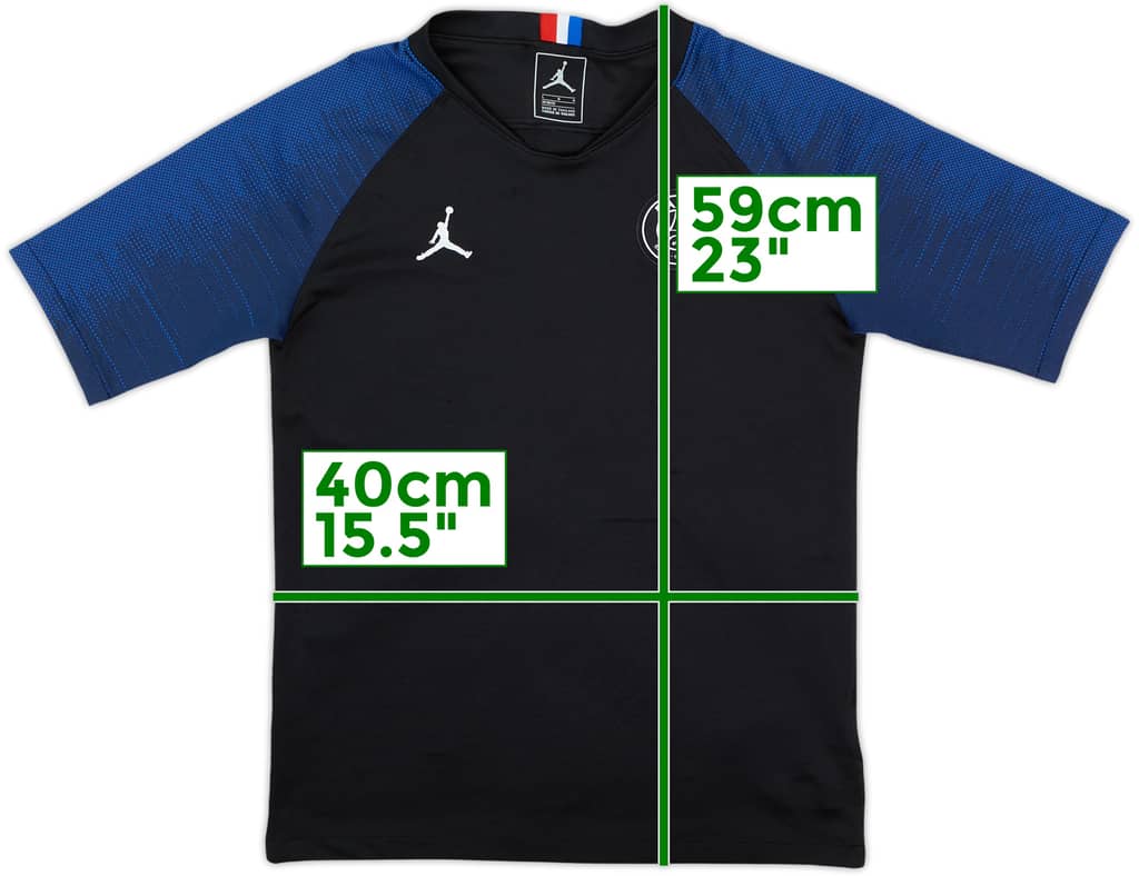 2020-21 Paris Saint-Germain Nike Jordan Training Shirt - 6/10 - (13-14 Years)
