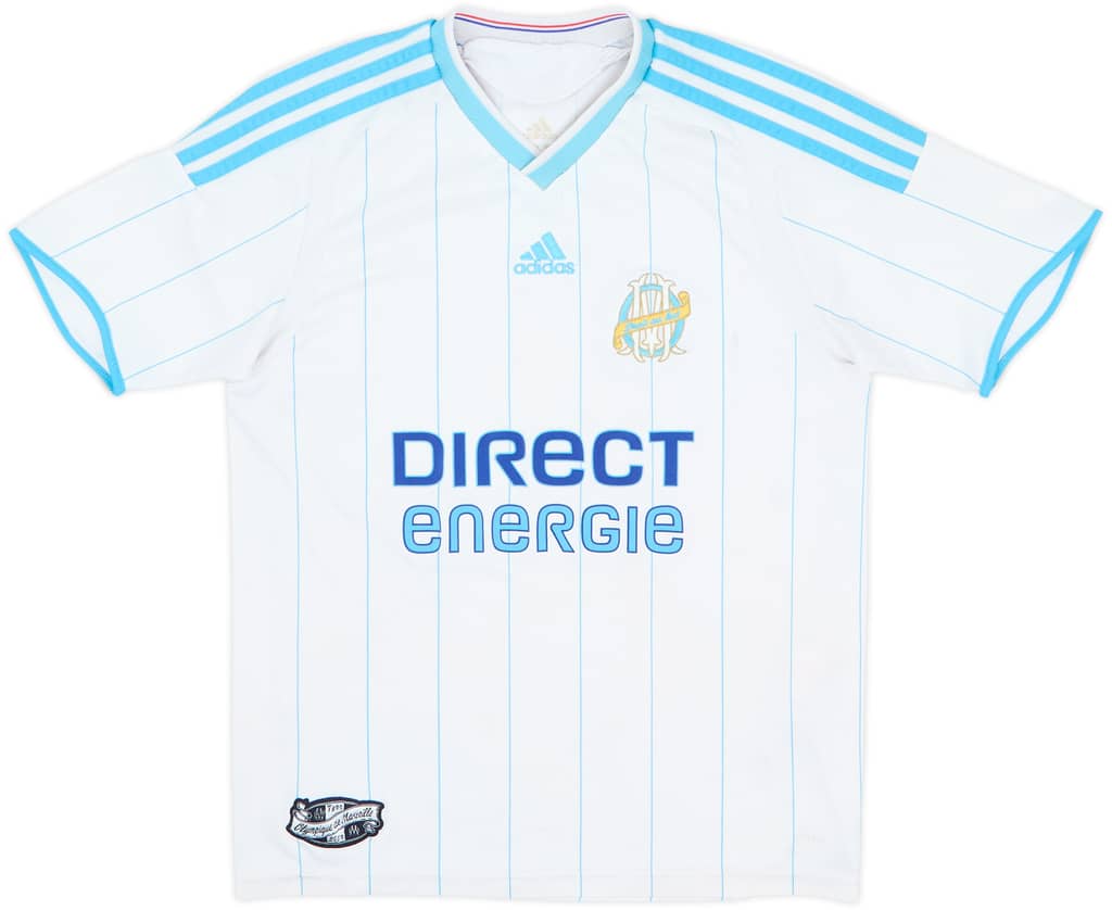 2009-10 Olympique Marseille Home Shirt - 6/10 - (11-12 Years)