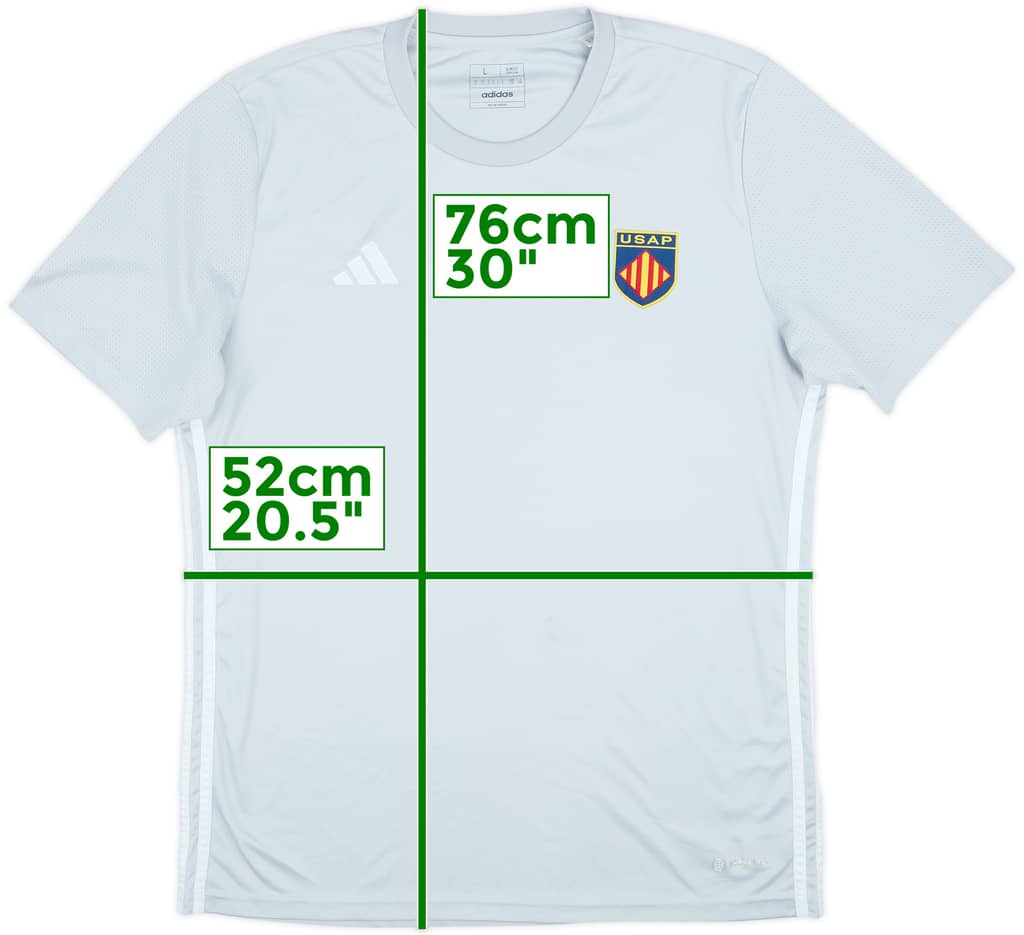2023-24 USA Perpignan adidas Training Shirt - 8/10 - (L)