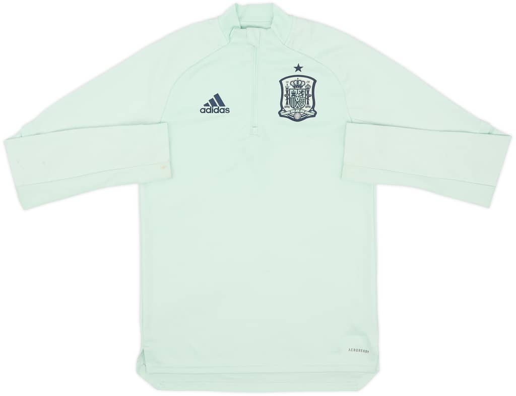 2020-21 Spain adidas 1/4 Zip Training Top - 7/10 - (XS)