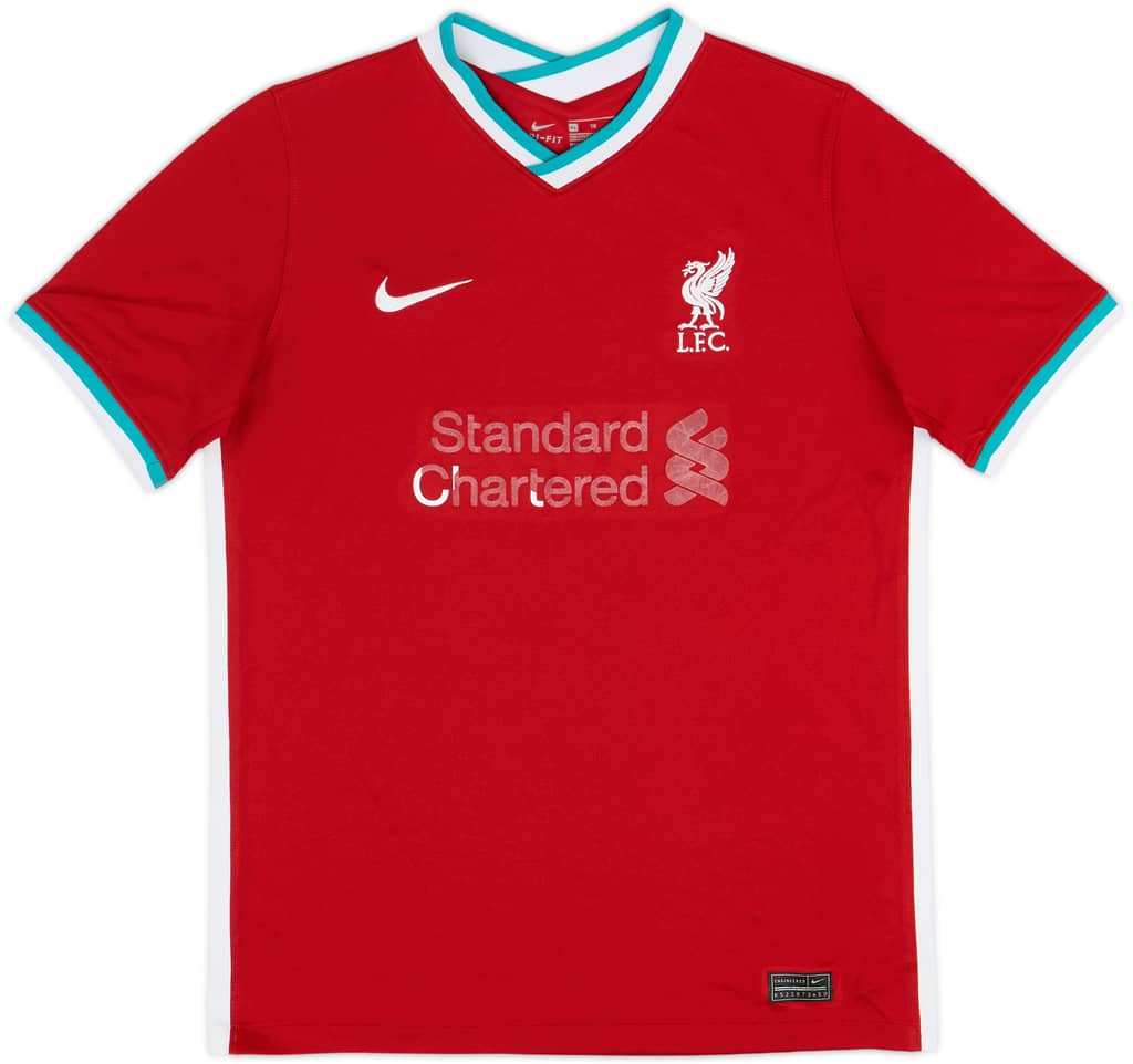 2020-21 Liverpool Home Shirt - 4/10 - (XL.Boys)