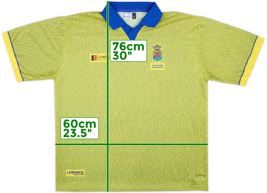 2000-01 Las Palmas Third Shirt - 10/10 - (L)