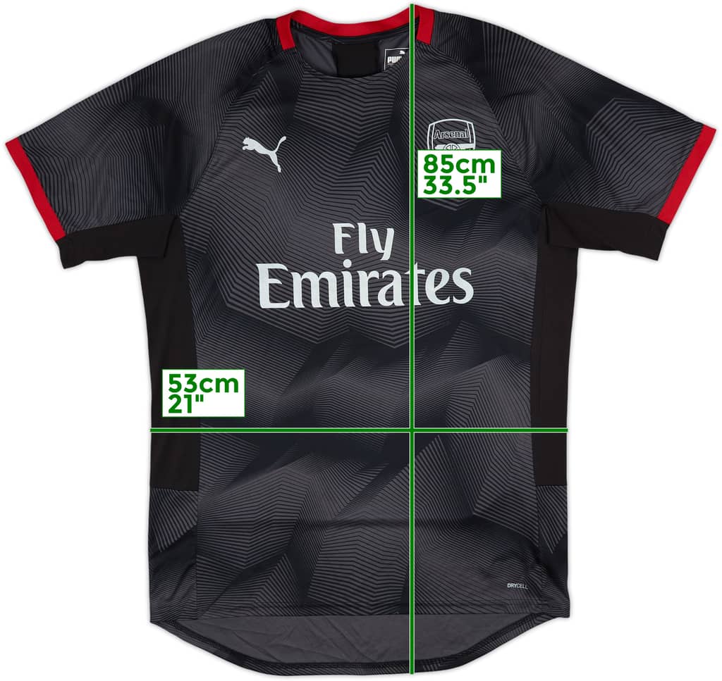 2018-19 Arsenal Puma Training Shirt - 8/10 - (XL)