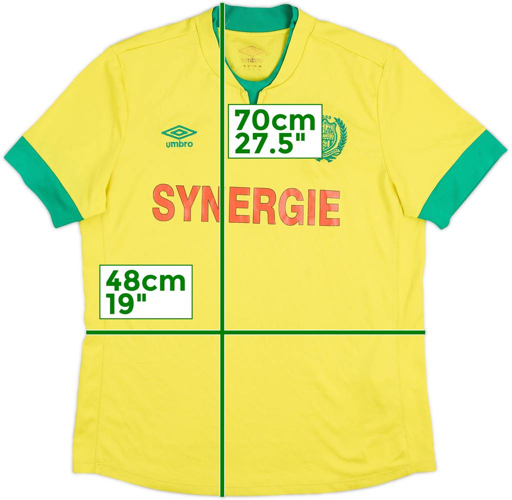 2014-15 Nantes Home Shirt - 6/10 - (M)