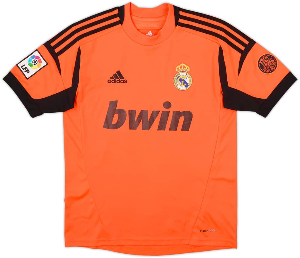 2012-13 Real Madrid GK S/S Shirt - 6/10 - (13-14 Years)