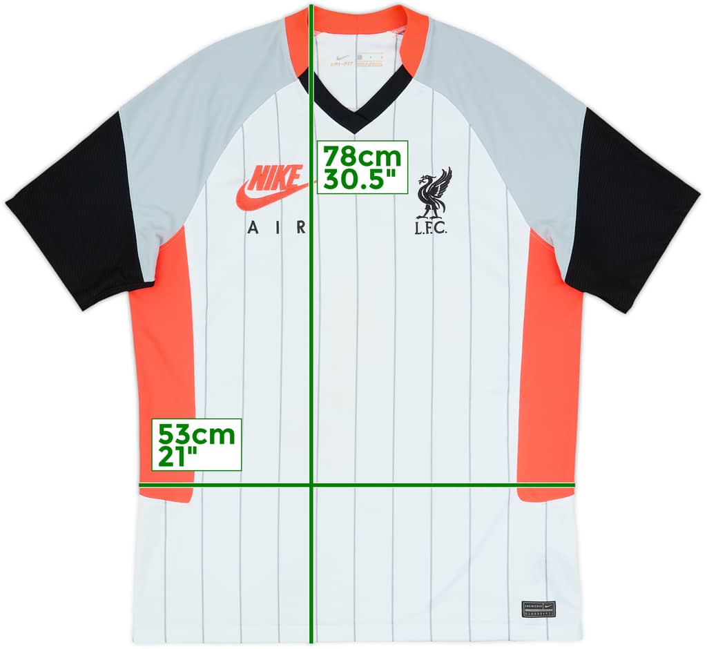 2020-21 Liverpool Air Max Stadium Shirt - 7/10 - (L)