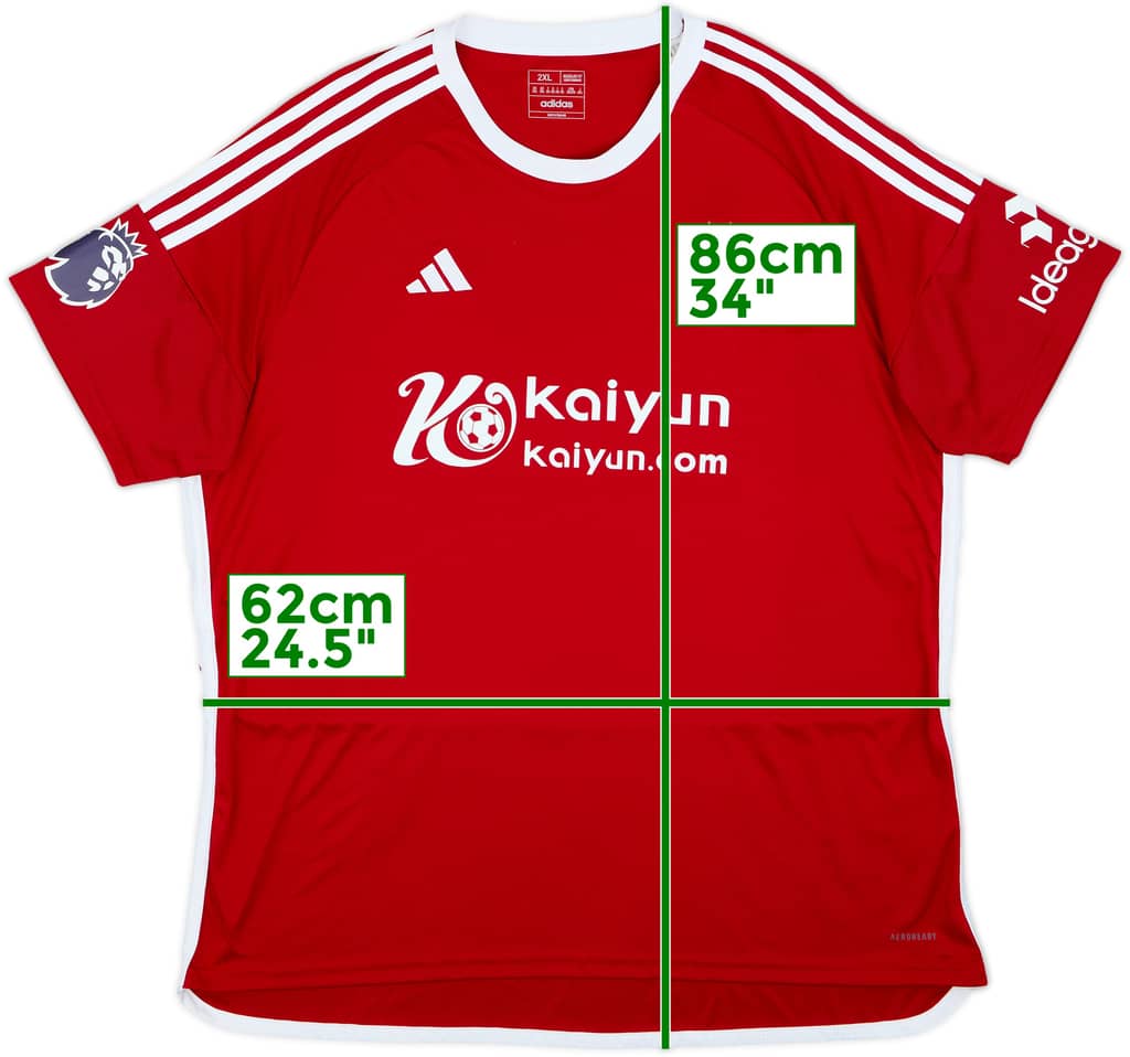 Camiseta de local de Nottingham Forest 2023-24 - 10/10 - (XXL)