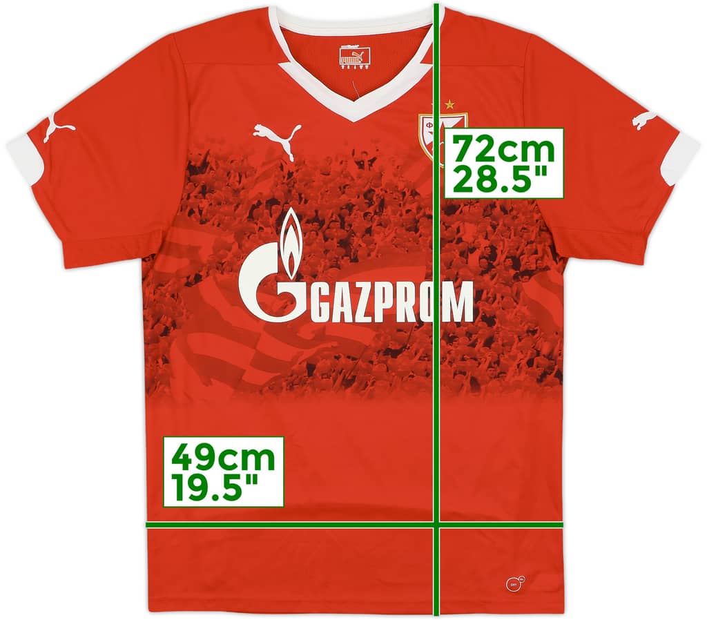 2014-15 Red Star Belgrade Away Shirt - 9/10 - (M)