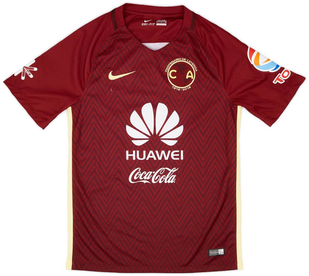 2016-17 Club America Centenary Away Shirt - 5/10 - (S)