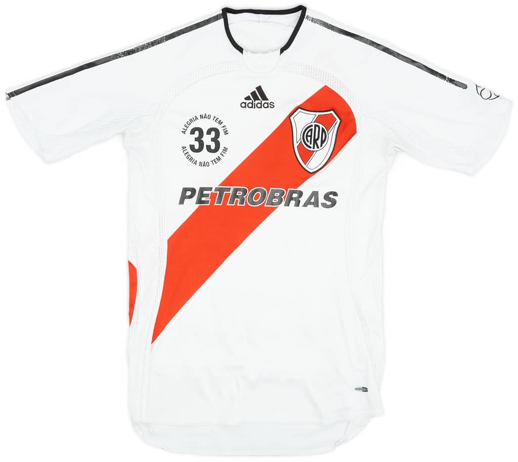 2006-08 River Plate 'Campeon Clausara 2008' Home Shirt - 5/10 - (XS)