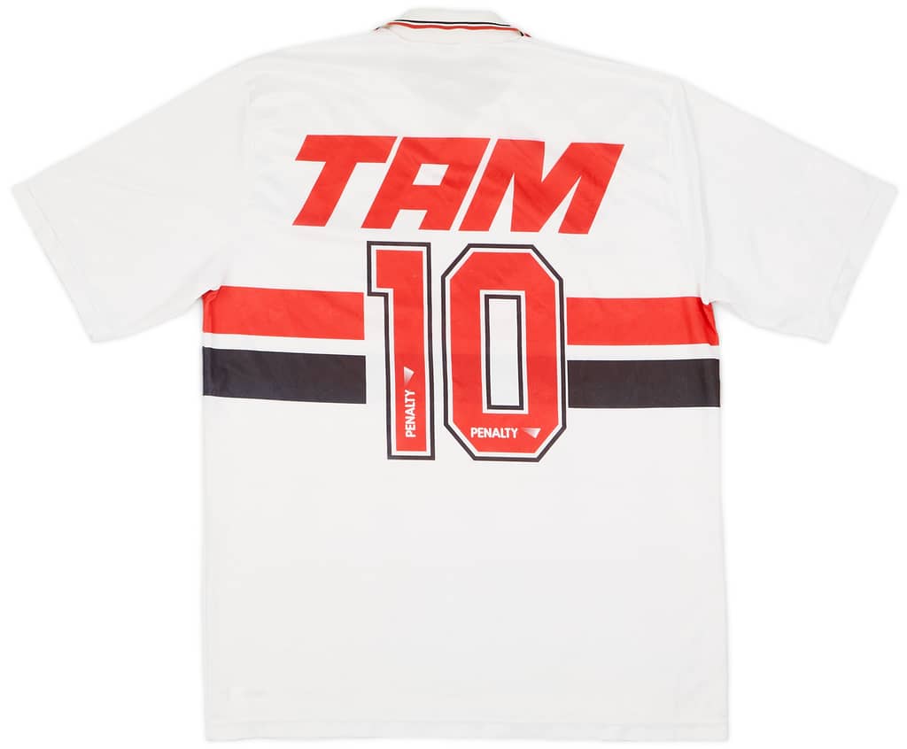 1994 Sao Paulo Home Shirt #10 (Juninho) - 8/10 - (XL)